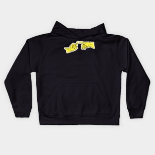 Creation of Adam, bird edition by TaizTeez Kids Hoodie